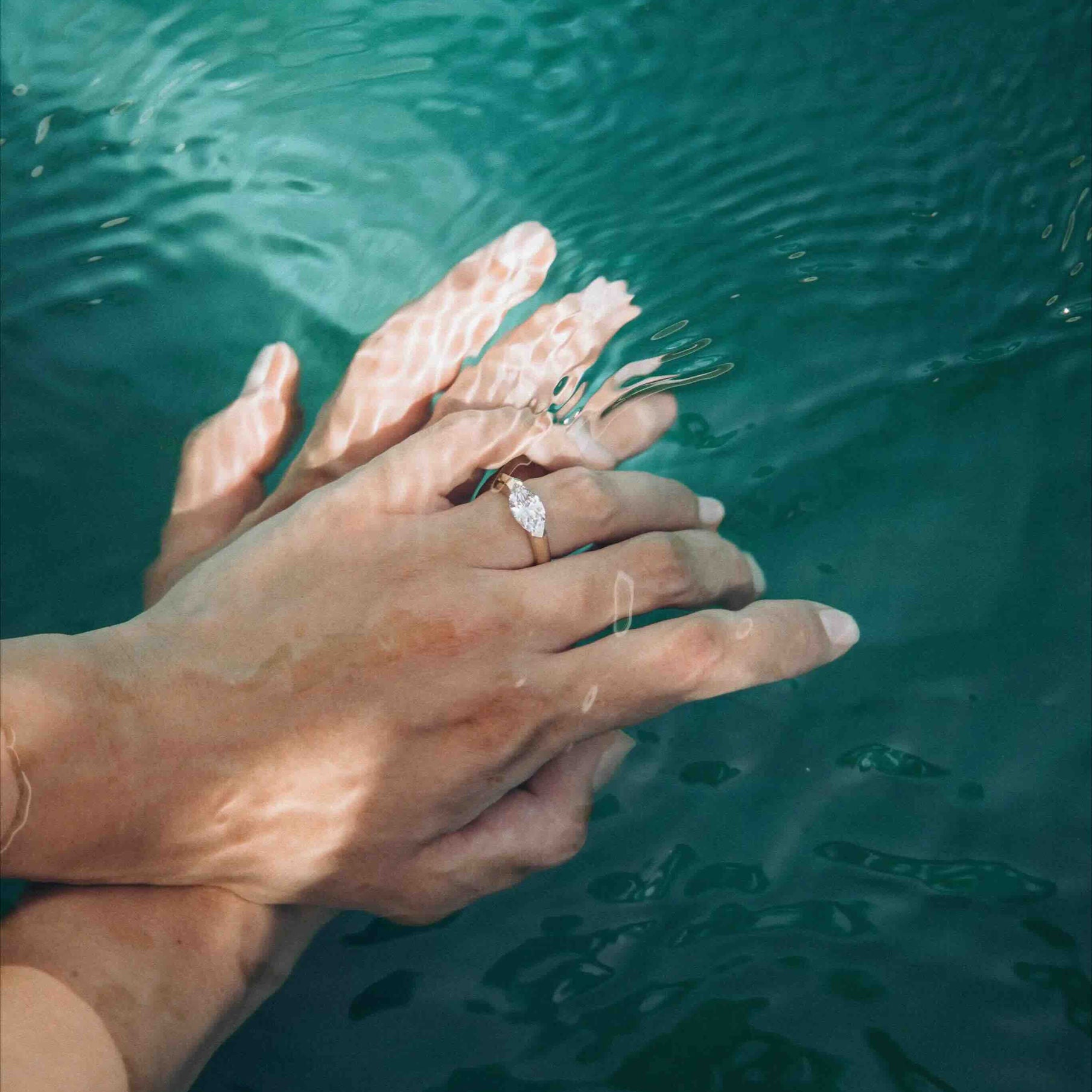 Lira ring | Marquise