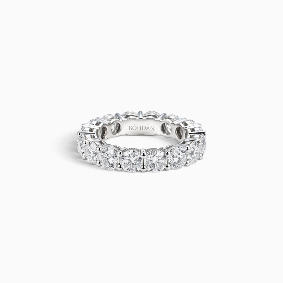 Leya Diamond Eternity Ring | Round Brilliant | 5mm