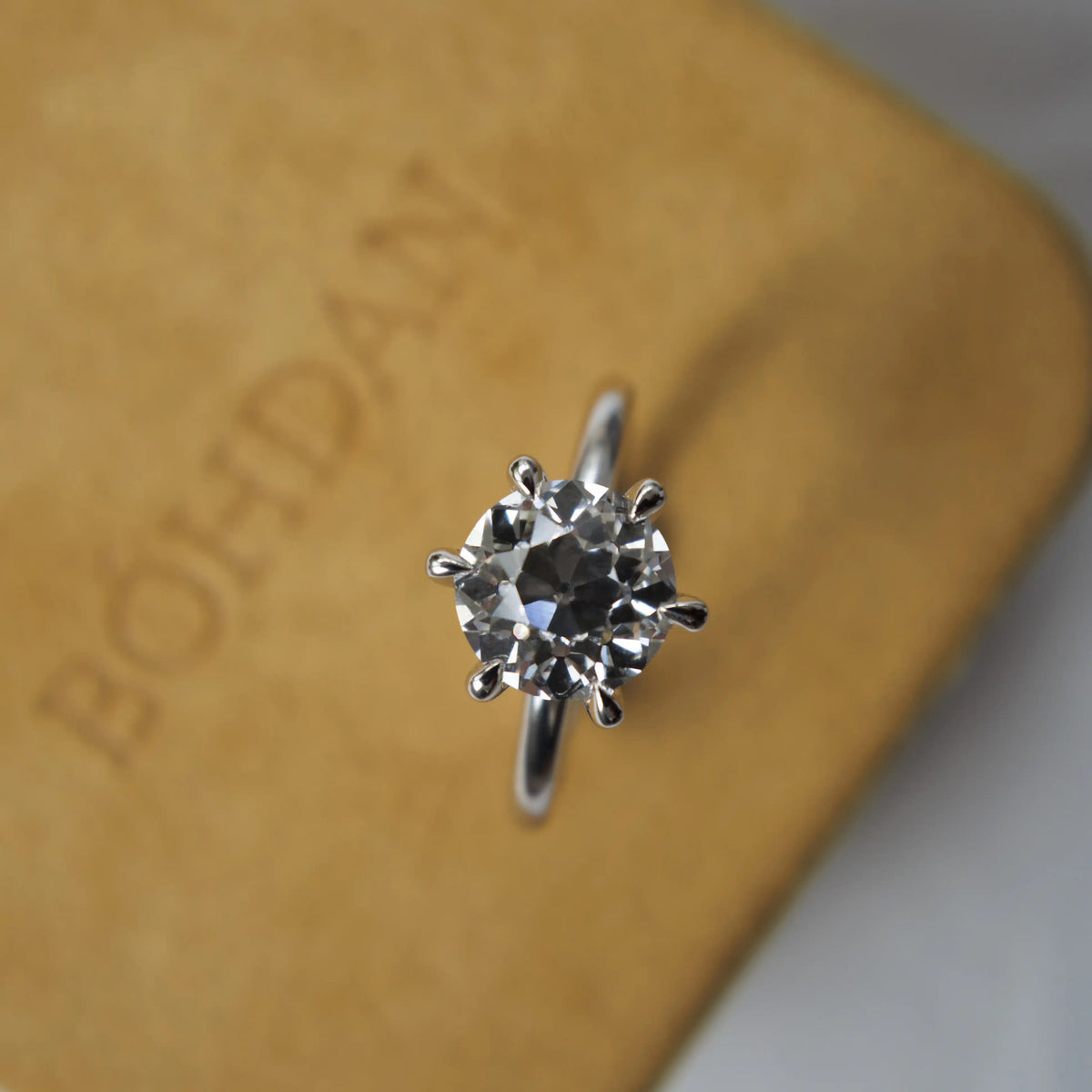 Mira Diamond Engagement Ring | Old European