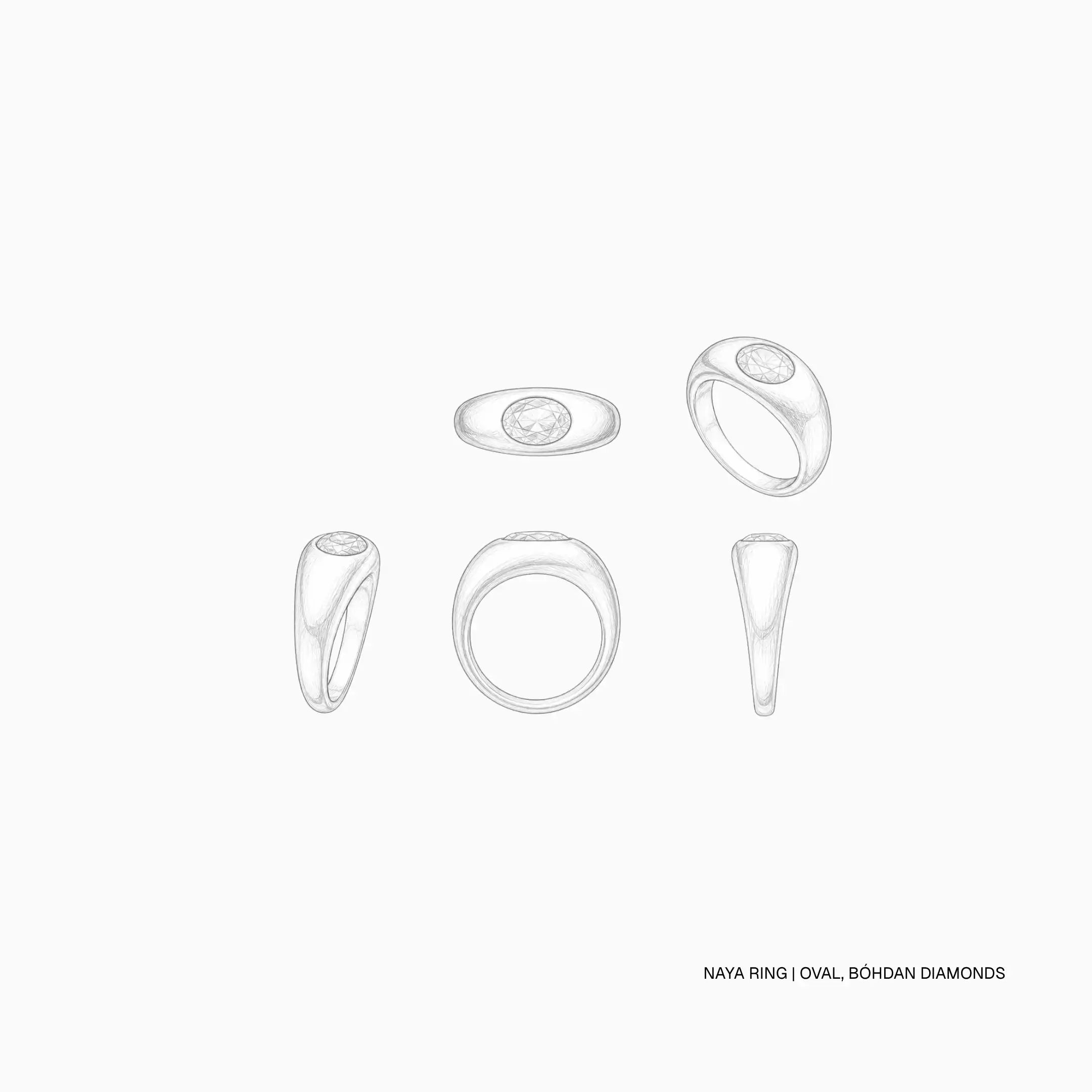 Naya ring | Oval