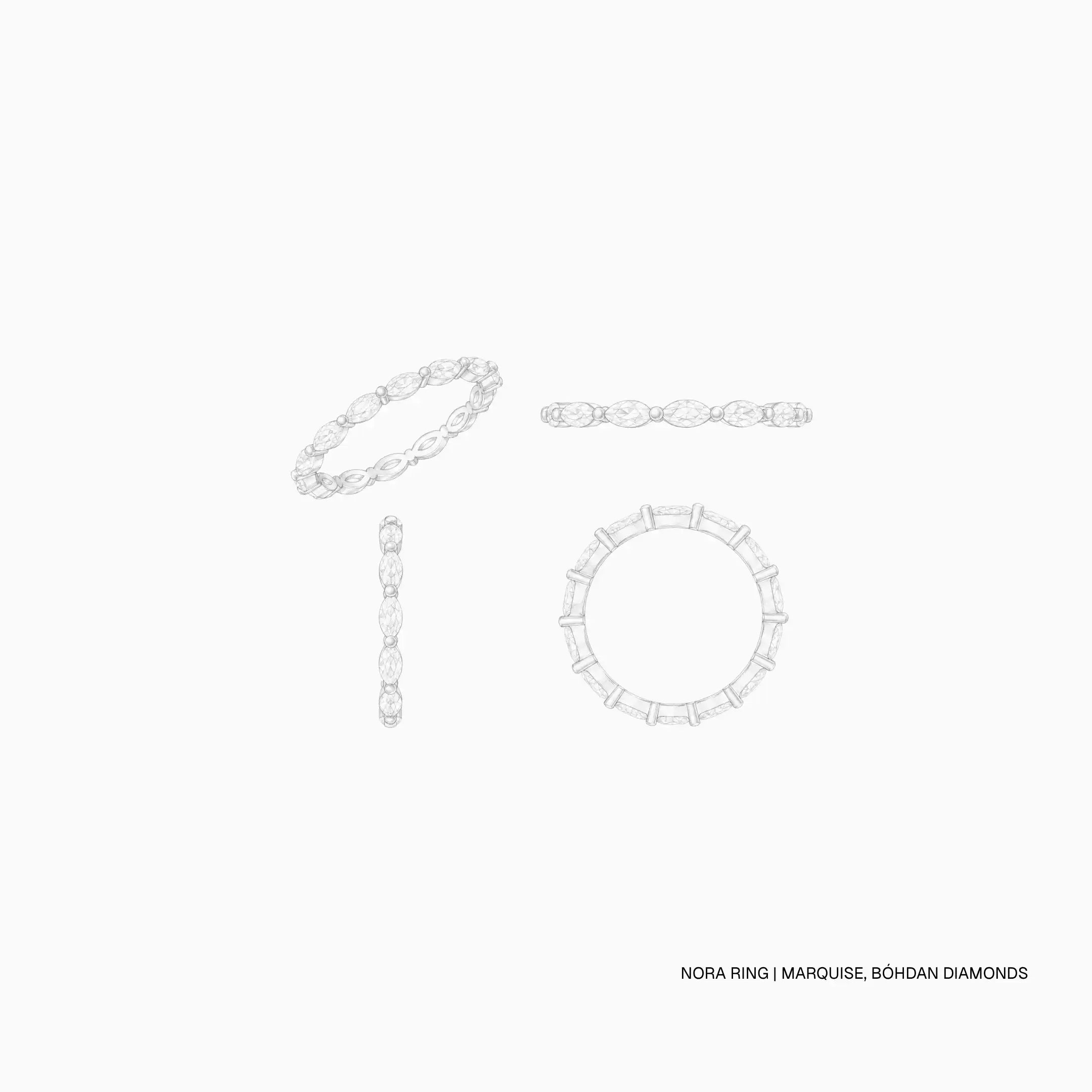 Nora ring | Marquise