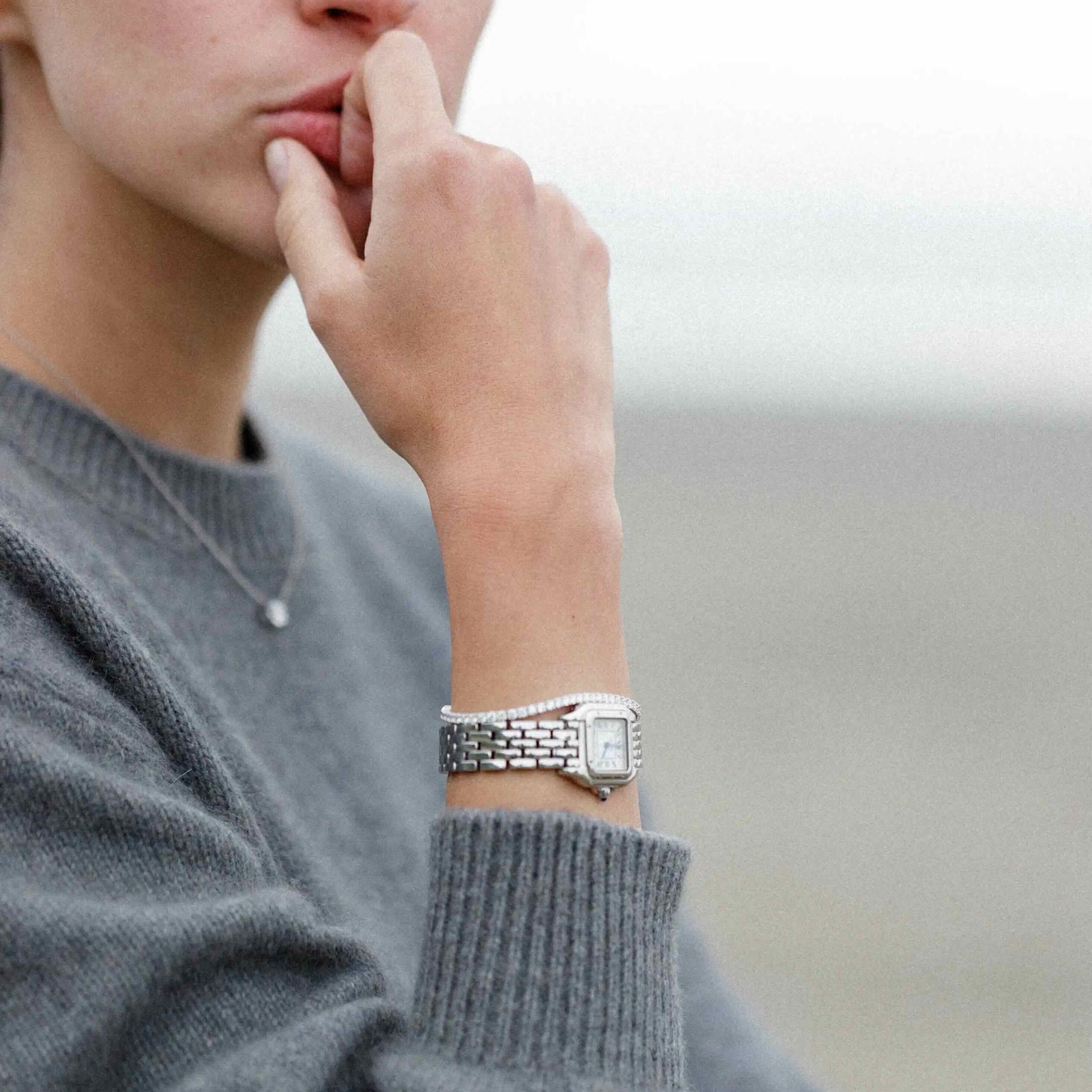 Runa bracelet | Round Brilliant