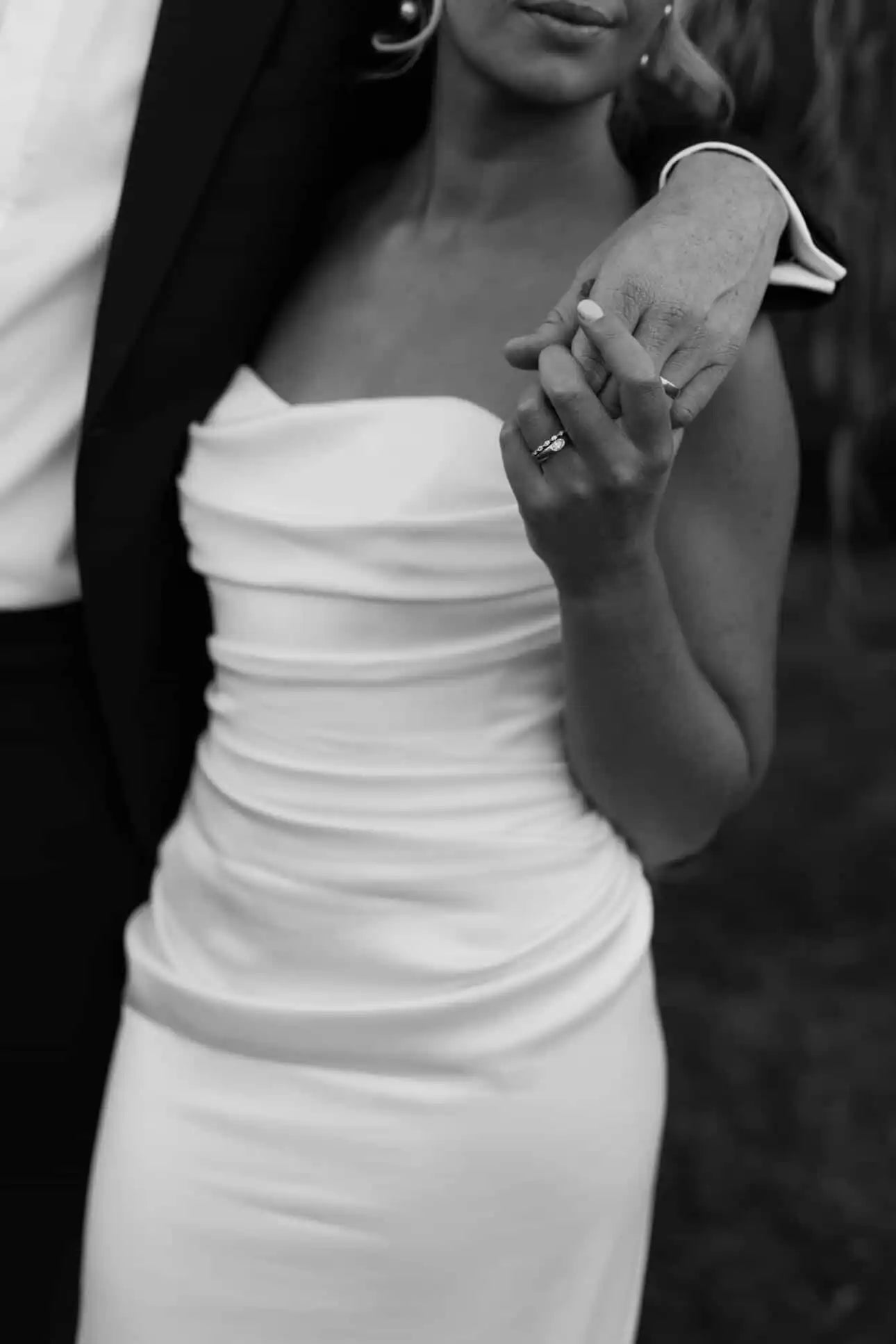 Customer wearing BÓHDAN jewellery