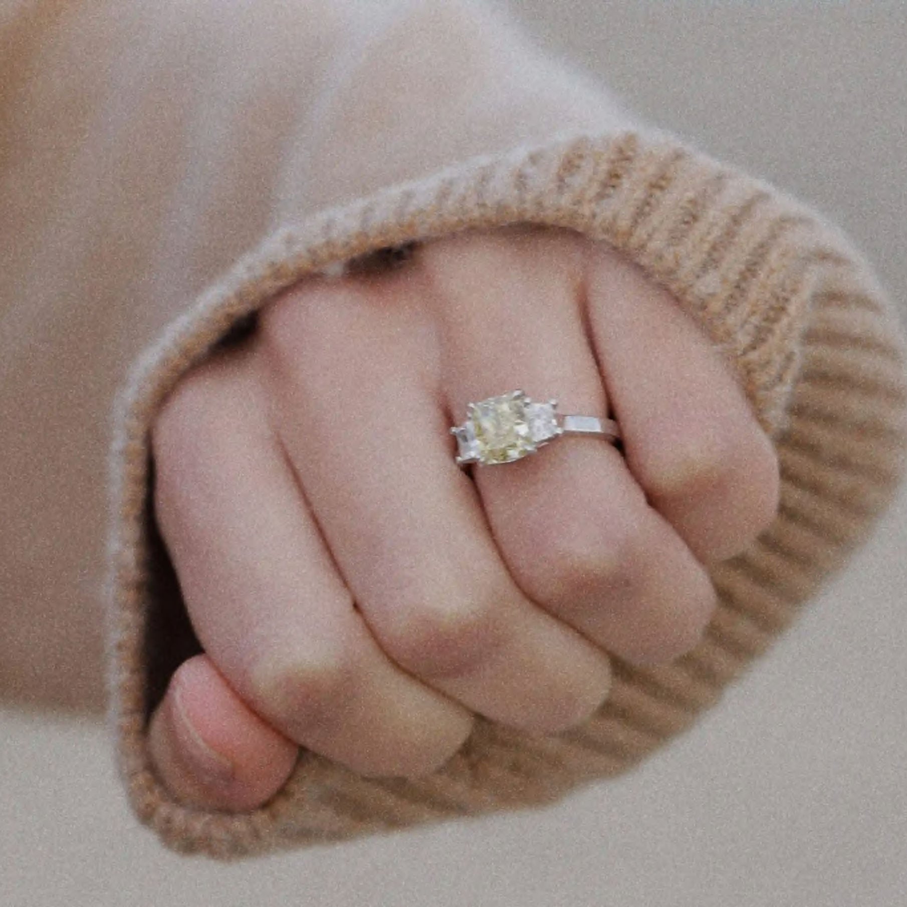 Dana ring | Cushion, Trapezoid