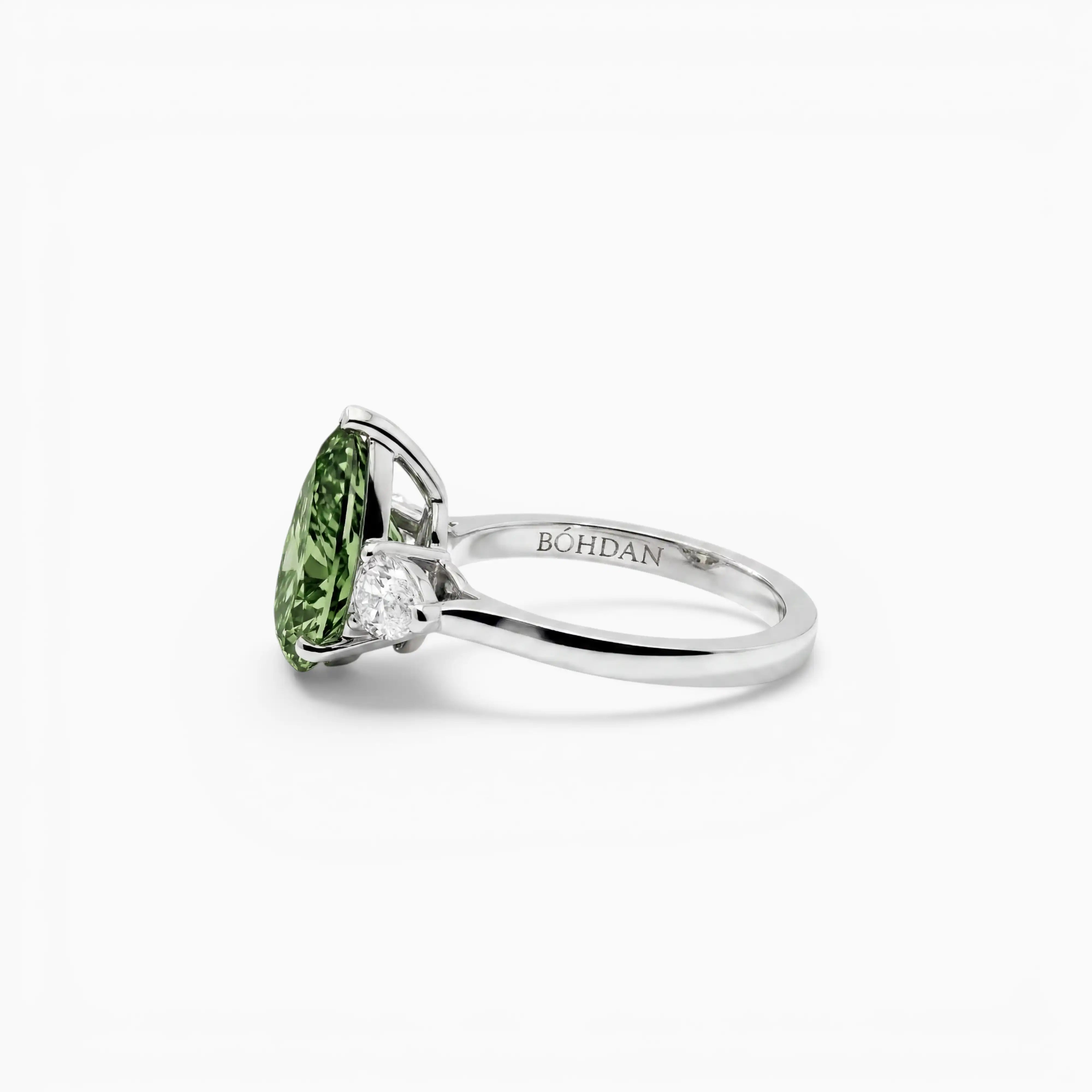 Ma'at Diamond Engagement Ring | Pear