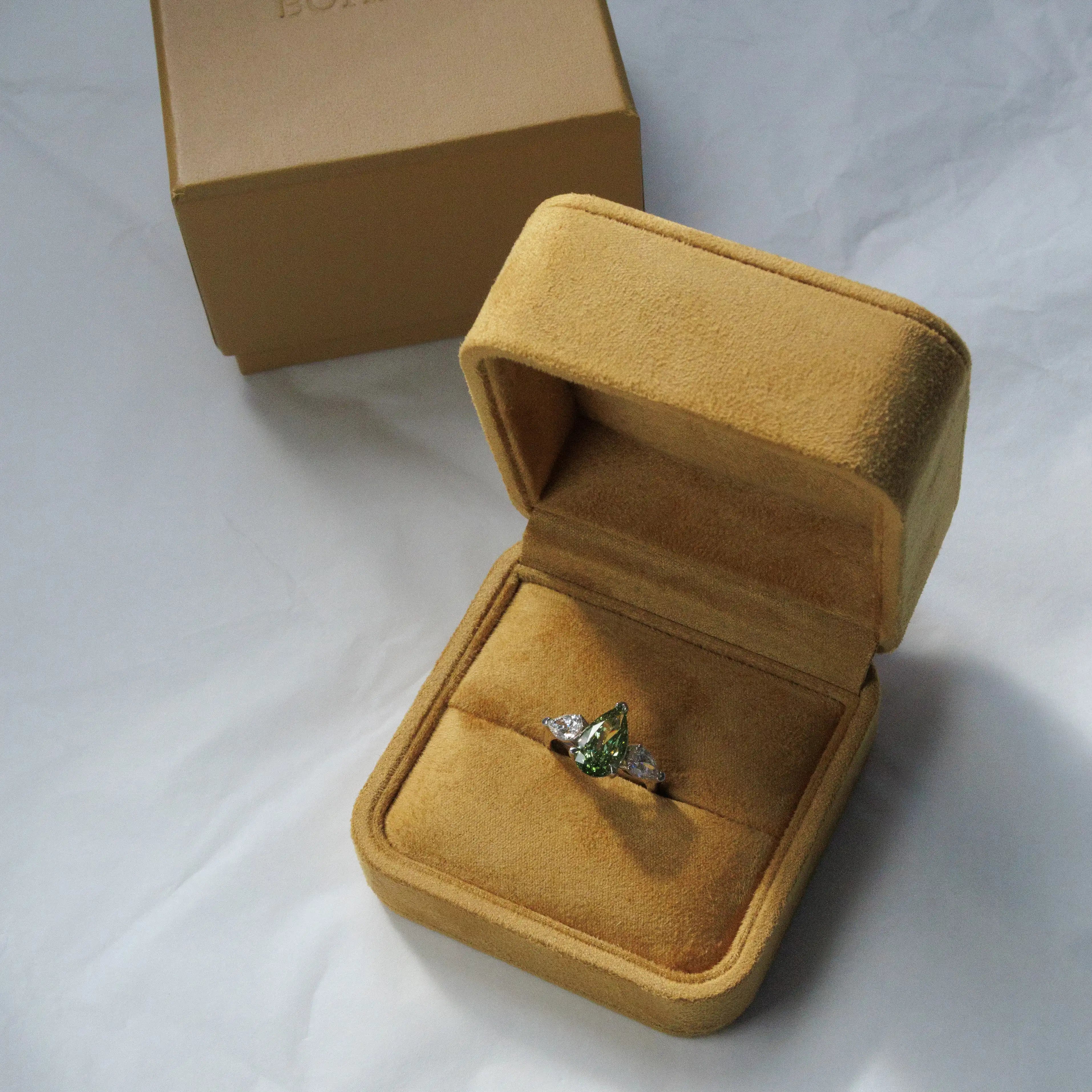 Ma'at Diamond Engagement Ring | Pear