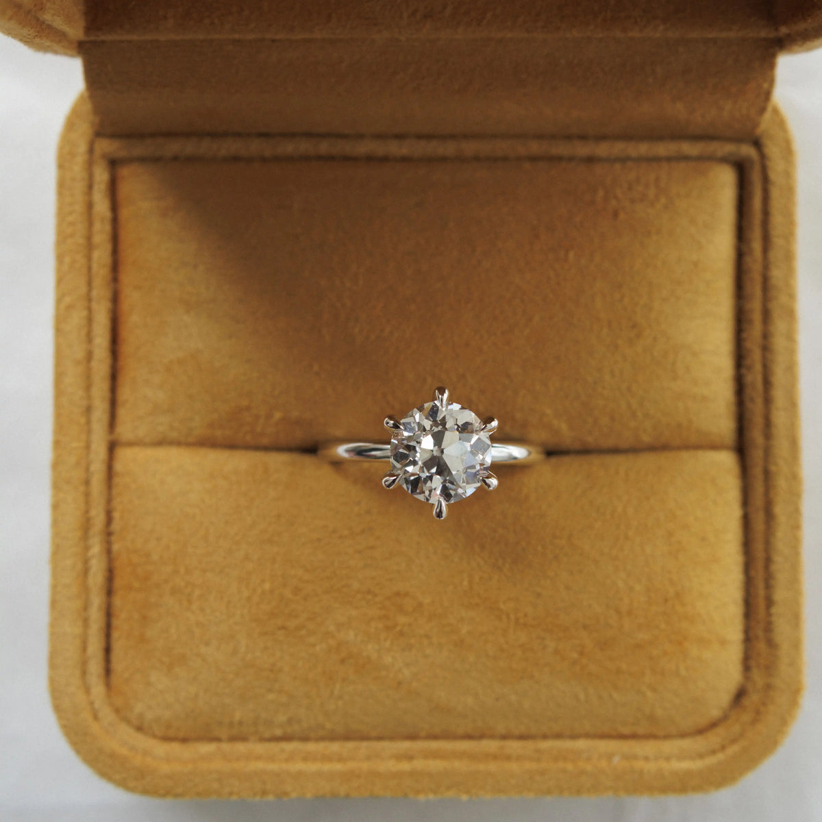 Mira Diamond Engagement Ring | Old European