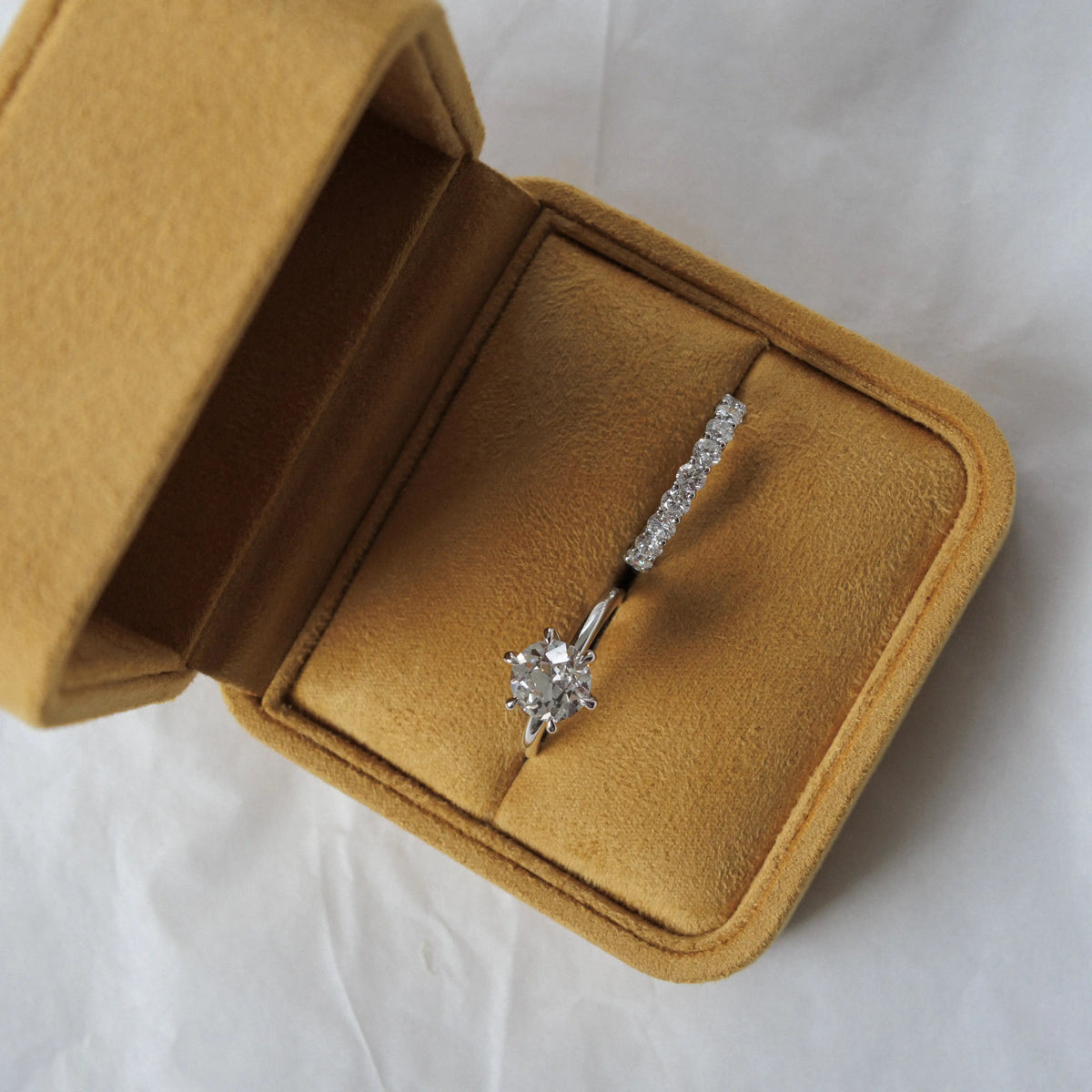 Mira Diamond Engagement Ring | Old European