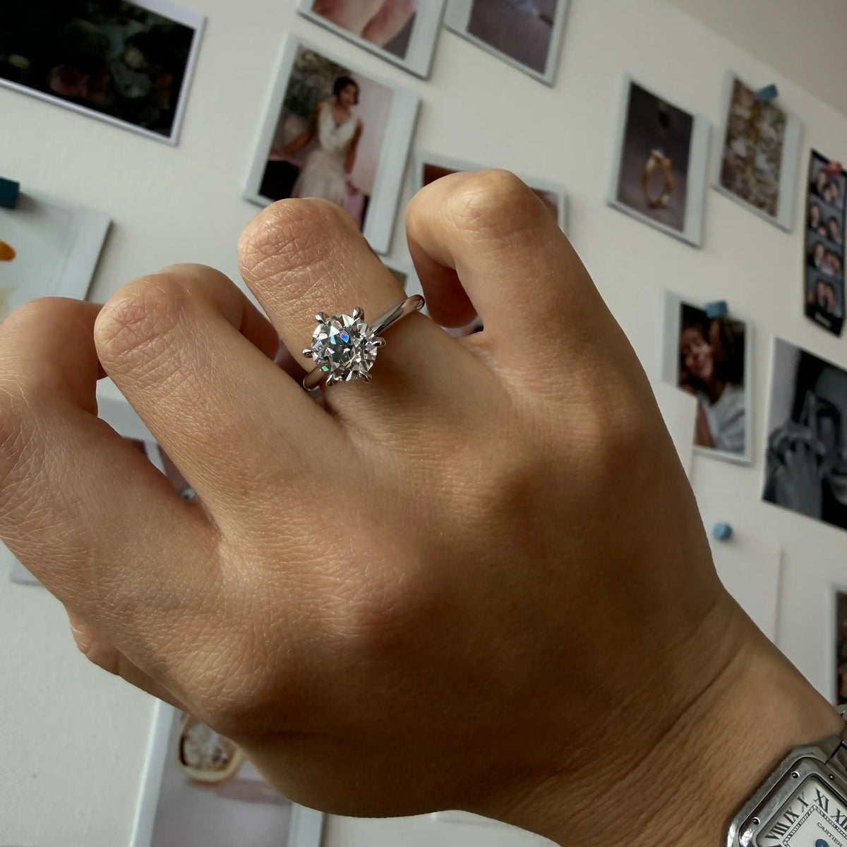 Mira Diamond Engagement Ring | Old European