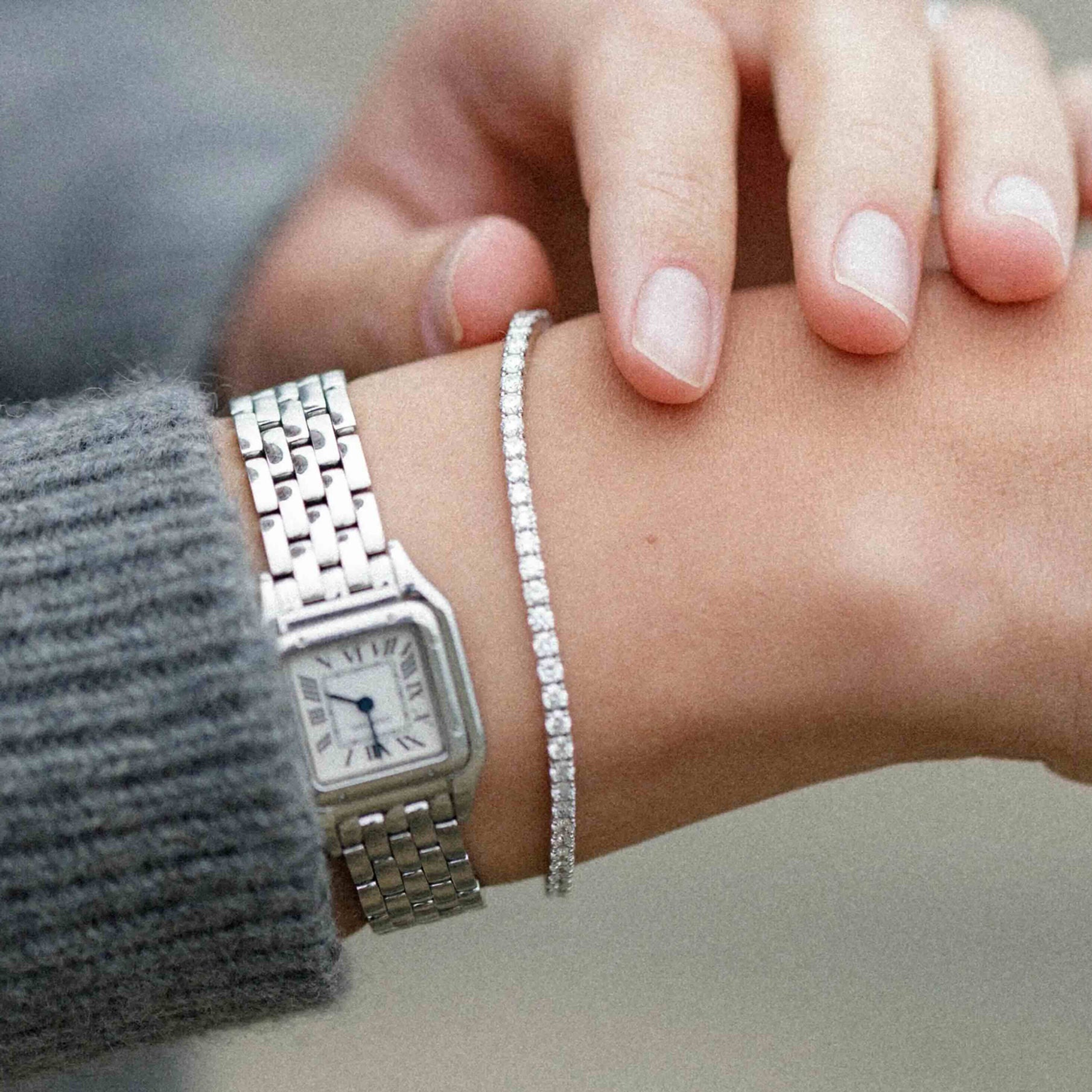 Runa bracelet | Round Brilliant