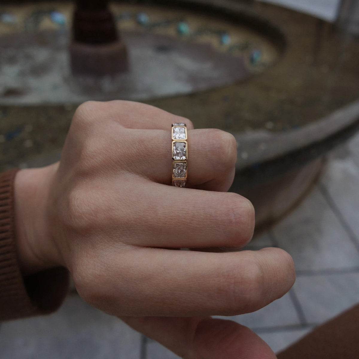 Veya Diamond Engagement Ring | Radiant